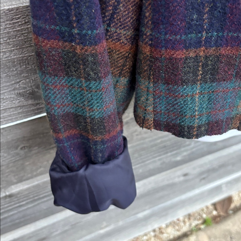 Chic Multicolor Plaid Blazer - image 2